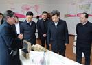 宿迁市市长王天琦等领导考察金天国际江苏智能化产业园