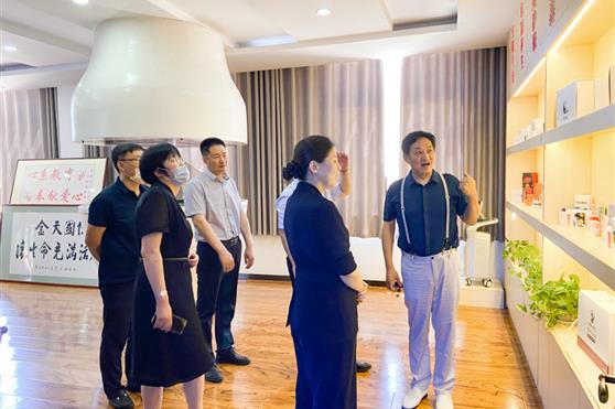 烟台市副市长等领导专项走访金天国际总部